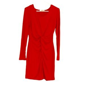 Women’s red dress